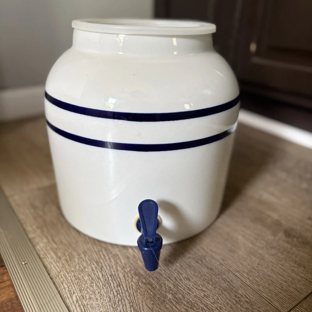 Ceramic Crock Water 5 Gallon Springwell Dispensers